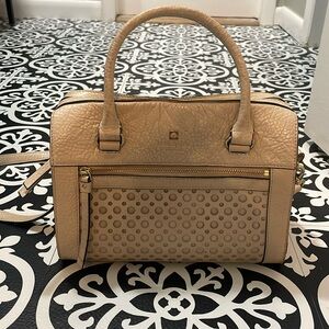 Nude Kate spade crossbody bag